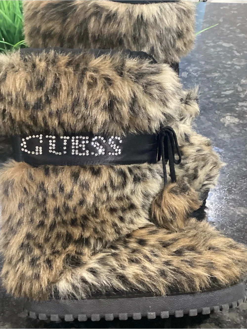 Guess cozy faux